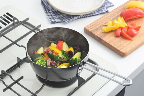 ヨシカワ（yoshikawa） シースタイル IH対応・シンプルなデザインで便利に使える鉄製いため鍋 18cm 日本製 SJ3919 thumbnail 2