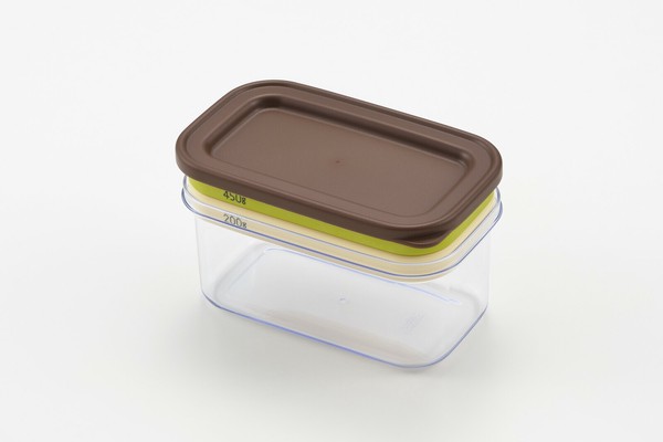 ヨシカワ ぎゅっと一押し！シール蓋で密閉保存ができるバターカッター thumbnail 2