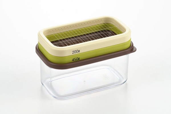 ヨシカワ ぎゅっと一押し！シール蓋で密閉保存ができるバターカッター thumbnail 6