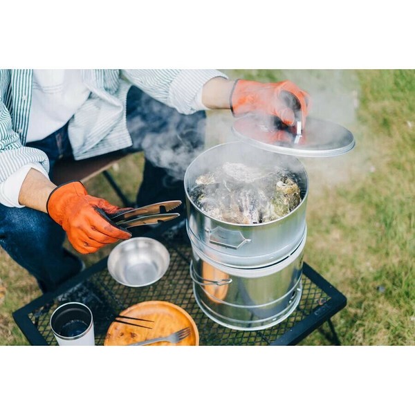 尾上製作所（おのえせいさくじょ） 万能調理器 SI レジャー アウトドア キャンプ バーベキュー BBQ BT-245 thumbnail 3