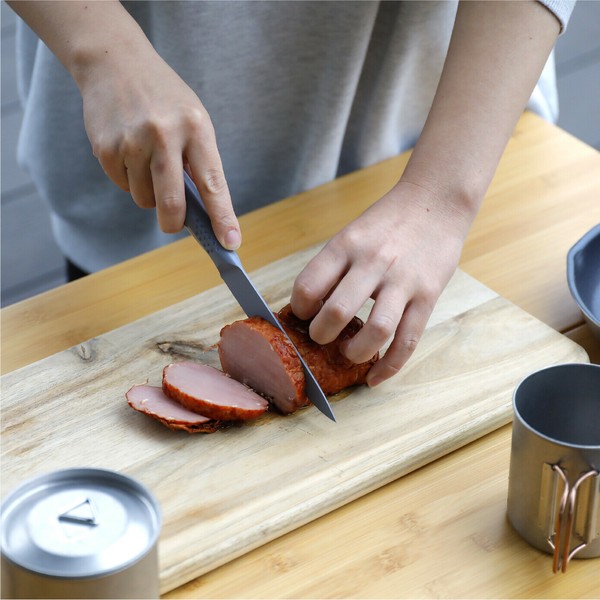 CB JAPAN（シービージャパン） atomico 三徳包丁 17.8cm 食洗機対応 汚れがつきにくい三徳包丁 フッ素加工 グレー thumbnail 8