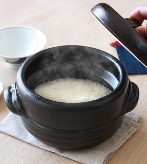 萬古焼(Bankoyaki) 〈アウトレット〉 火加減要らずのご飯炊き釜2合 1個