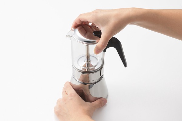 ヨシカワ（yoshikawa） 蓋を開けずに抽出具合がわかるエスプレッソメーカー 450ml YJ3857 thumbnail 5