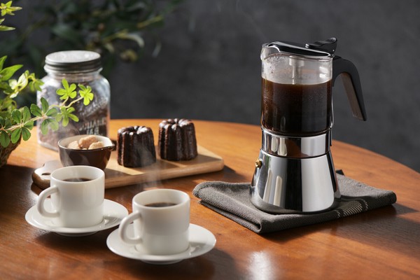 ヨシカワ（yoshikawa） 蓋を開けずに抽出具合がわかるエスプレッソメーカー 450ml YJ3857 thumbnail 8