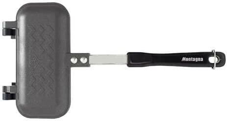 Montagna（モンターナ） 1枚専用グリル＆ホットパン ブラック 直火専用 thumbnail 3