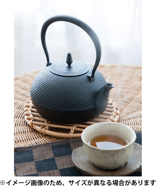 南部鉄器 鉄瓶 梔子くちなし 小 1.2L やかん ケトル IH・ガス火対応 日本製 池永鉄工 鉄鋳物 thumbnail 3