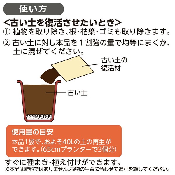 Richell（リッチェル） クロレラの恵みR古い土の復活材 5L thumbnail 5