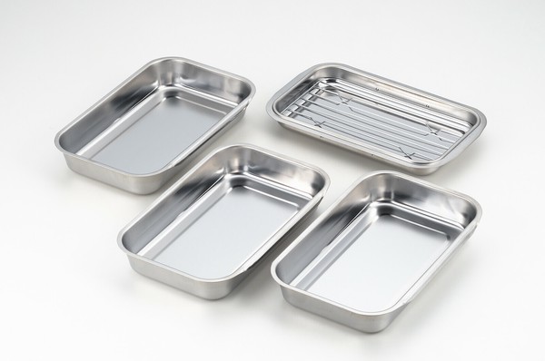 ヨシカワ（yoshikawa） ステンレス連結バット（フタ・アミ付）日本製 SJ1076