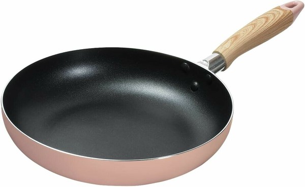 パール金属（PEARL LIFE） ナチュラルクックピュア フライパン26cm(ピンク) HB-6662 thumbnail 2