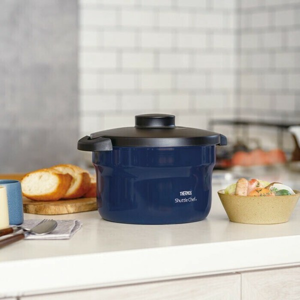 サーモス（THERMOS） シャトルシェフ3L KBJ-3002 ネイビー キッチ thumbnail 2