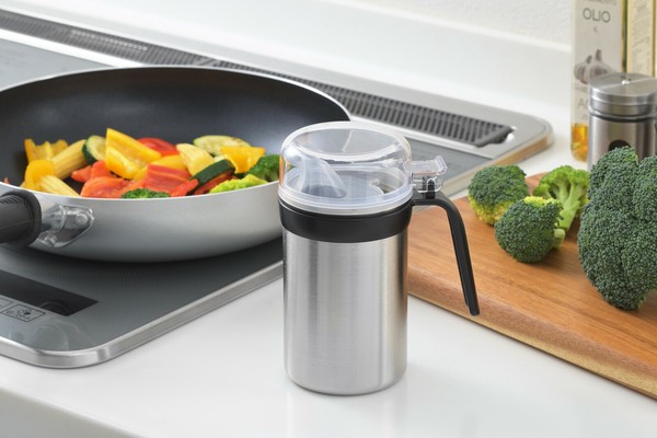 ヨシカワ（yoshikawa） 生活のかたち ステンレスオイルサーバー 400ml 液垂れしない 油差し 日本製 SJ3861 thumbnail 3