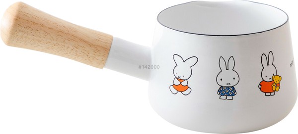 富士ホーロー（FUJIHORO） ミッフィー70周年 ミルクパン 12cm thumbnail 2