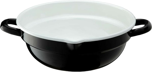 高木金属(TAKAGI METAL) ホーロー天ぷら鍋24cm BW 商品単体のご購入となります。