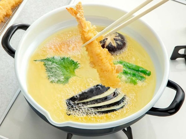 高木金属（TAKAGI METAL） ホーロー天ぷら鍋24cm BW 商品単体のご購入となります。 thumbnail 4