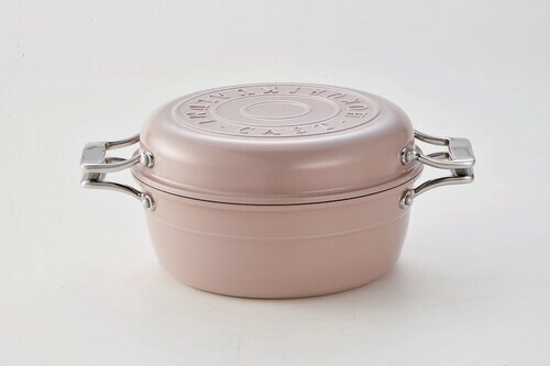 北陸アルミニウム（hokua） HAMON琺瑯鍋 無水調理鍋 青墨 21cm＜日本製＞【ガス火専用】 thumbnail 3