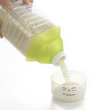 曙産業（あけぼのさんぎょう） 米びつろうと ホワイト thumbnail 3