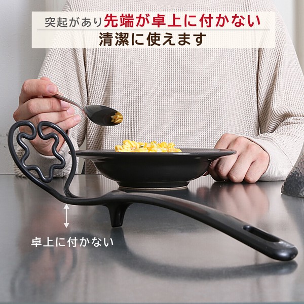 Astro（アストロ） マッシャー ブラック 日本製 1本で6役 万能キッチンツール 先がつかない 510-25 thumbnail 7