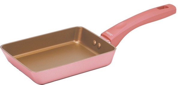 パール金属（PEARL LIFE） CP-8799 VISIONS GOLD Coating IH対応エッグパン13×18cm