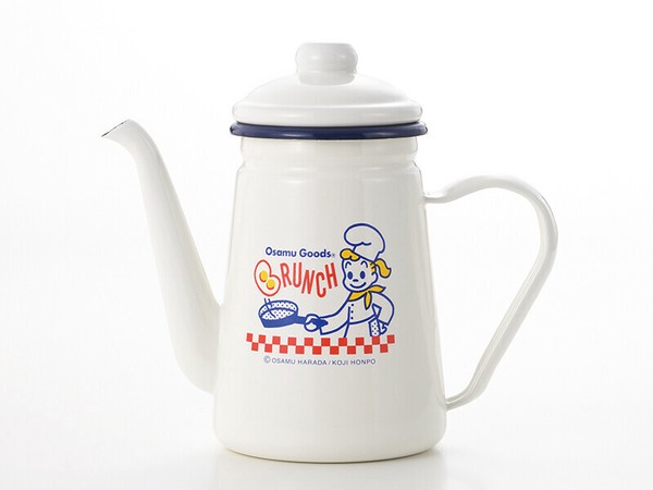 タマハシ オサムグッズ ブランチ ホーローカフェポット 1.1L OG-21 豊琺瑯 thumbnail 6