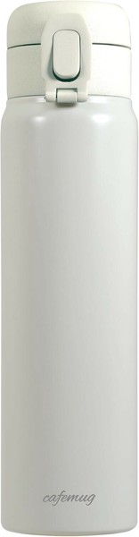 パール金属（PEARL LIFE） カフェマグ シームレスワンタッチマグボトル500パッキン一体型 ボトル  HC-841  オフホワイト thumbnail 4