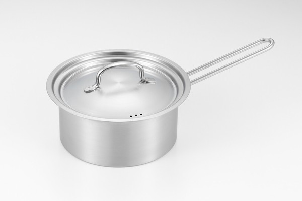 ヨシカワ(yoshikawa) シースタイル IH対応・シンプルなデザインで便利に使える片手鍋 18cm 日本製 SJ3917