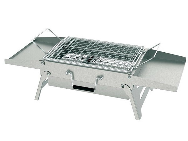 和平フレイズ（FREIZ） パークレーン 折りたたみステンレスバーベキューコンロS 12人用 レジャー アウトド thumbnail 6