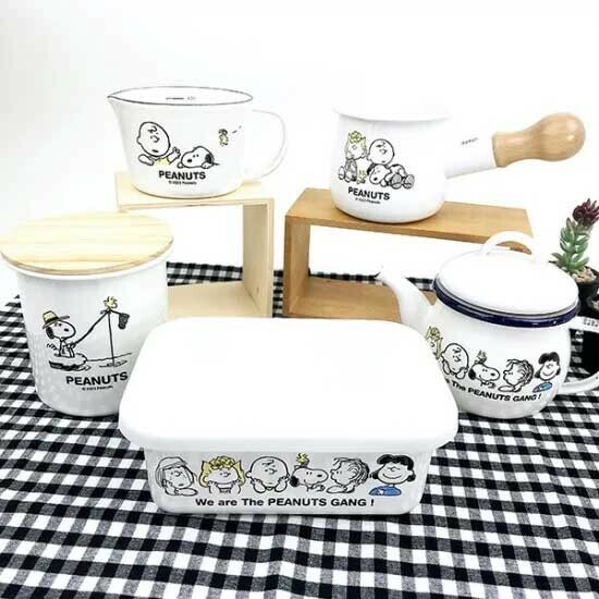 タマハシ ホーロー プチミルクパン スヌーピー 豊琺瑯 SNJ-2303 日本製 ガス火専用 thumbnail 3