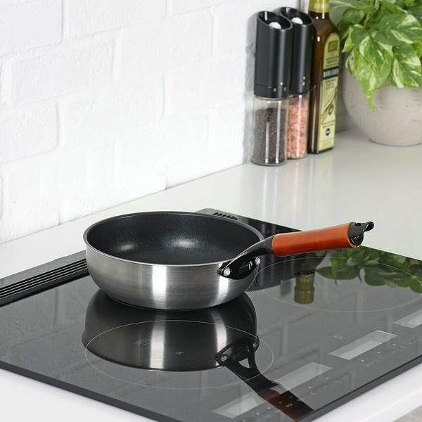 パール金属（PEARL LIFE） ファストクック フライパン 極深 28cm HB-6749 thumbnail 7