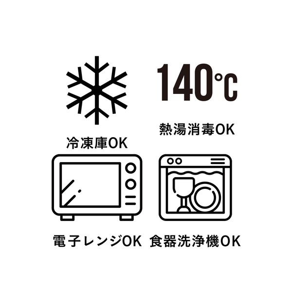 CB JAPAN（シービージャパン） atomico 抗菌耐熱レンジボウル 20cm ブルー thumbnail 5