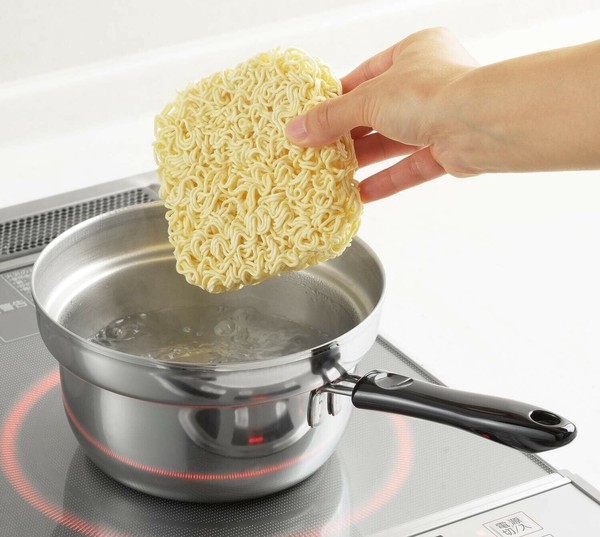 ヨシカワ（yoshikawa） くるめん亭のふきこぼれにくい鍋 両手鍋 26cm IH対応 SJ136 thumbnail 5