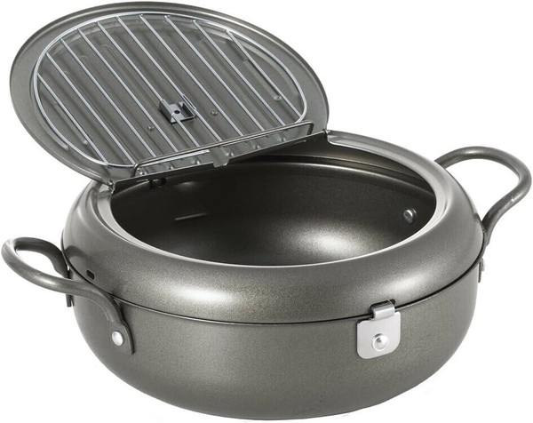 ヨシカワ（yoshikawa） 天壱 天ぷら鍋 22cm フタ付 IH対応 SJ2135 thumbnail 5