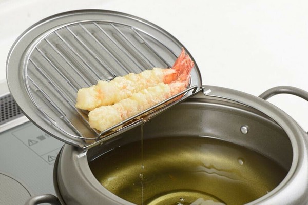 ヨシカワ（yoshikawa） 天壱 天ぷら鍋 22cm フタ付 IH対応 SJ2135 thumbnail 7