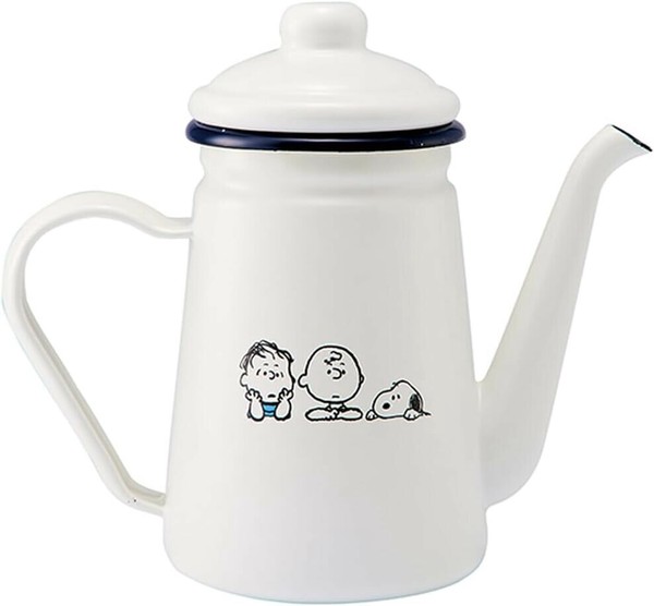 タマハシ ホーローカフェポット スヌーピー 豊琺瑯 SNJ-2305 日本製 ガス火専用 thumbnail 3