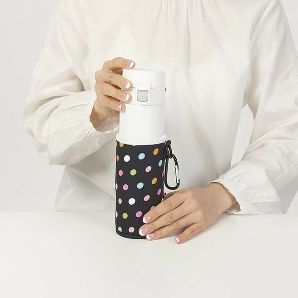 tone（トーン） スタンディングボトルカバー 350ml ドットブラック TC-26 thumbnail 3