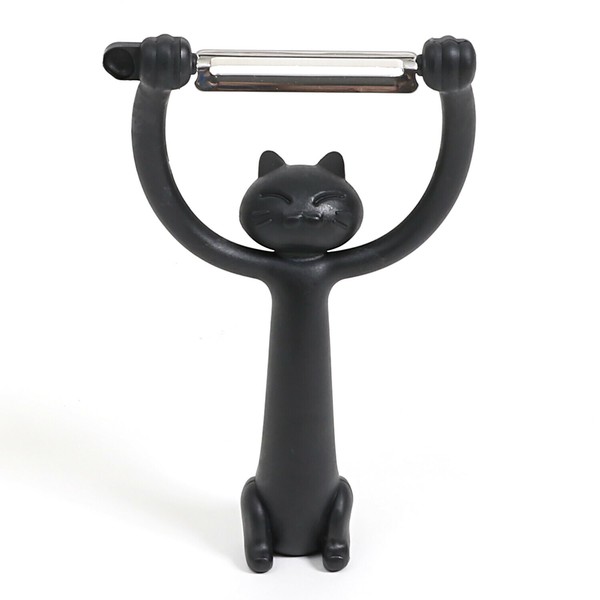 Astro（アストロ） ピーラー ブラック 黒猫 日本製 ステンレス 皮むき器 T字型 サビにくい 510-23 thumbnail 7