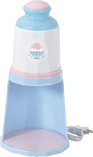 2通り削れる 電動かき氷器 製氷カップ 2個付 コンパクト収納 クーミィ DD-8027 thumbnail 2