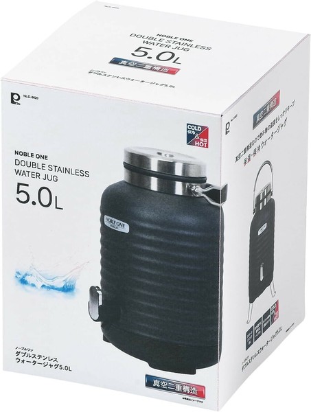 パール金属（PEARL LIFE） ジャグ ウォータージャグ 3L ダブルステンレス ノーブルワン D-6619 thumbnail 6