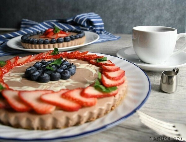 パール金属（PEARL LIFE） ラフィネ ふっ素加工タルト型 底取れ式18cm thumbnail 4