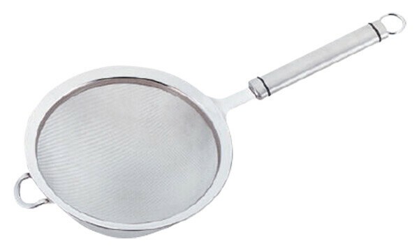 CHEF LAND（シェフランド） キッチンストレーナー 粉ふるい・柄付きザル 15cm 9981-28