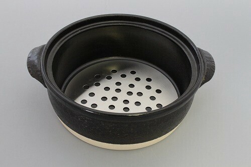 松本陶器（Matsumoto Toki） 黄彩色絵花 8号 IH土鍋 thumbnail 2