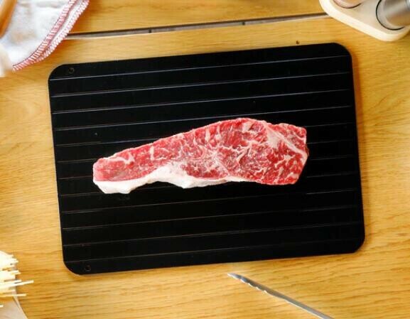 CB JAPAN（シービージャパン） 解凍プレートS ブラック キッチン用品 調理器具 キッチングッズ