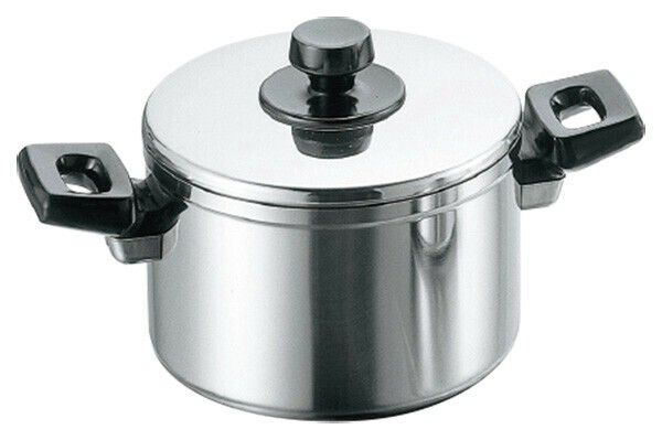 仔犬印（KOINU） コルチナソースポット 超厚底【両手鍋】22cm