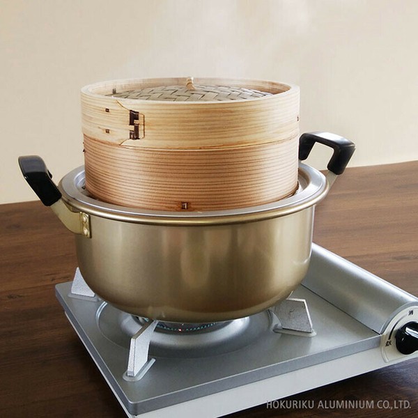 and C（アンドシー） おいしさに差が出る せいろ 蒸し板 受け台 日本製 中華セイロ用 蒸し台 外径24cm 24a4082 thumbnail 7