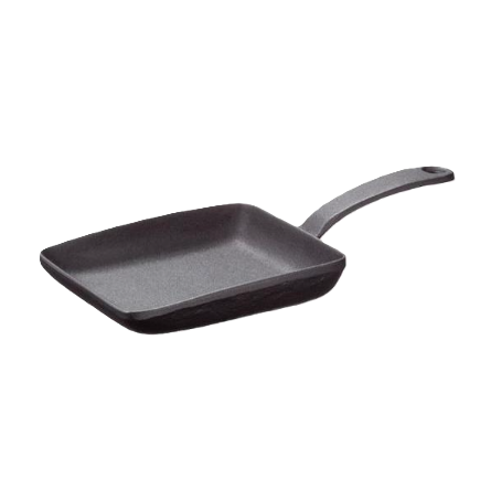 【及源】 南部鉄器 フライパン 玉子焼き 角玉子焼 直火対応