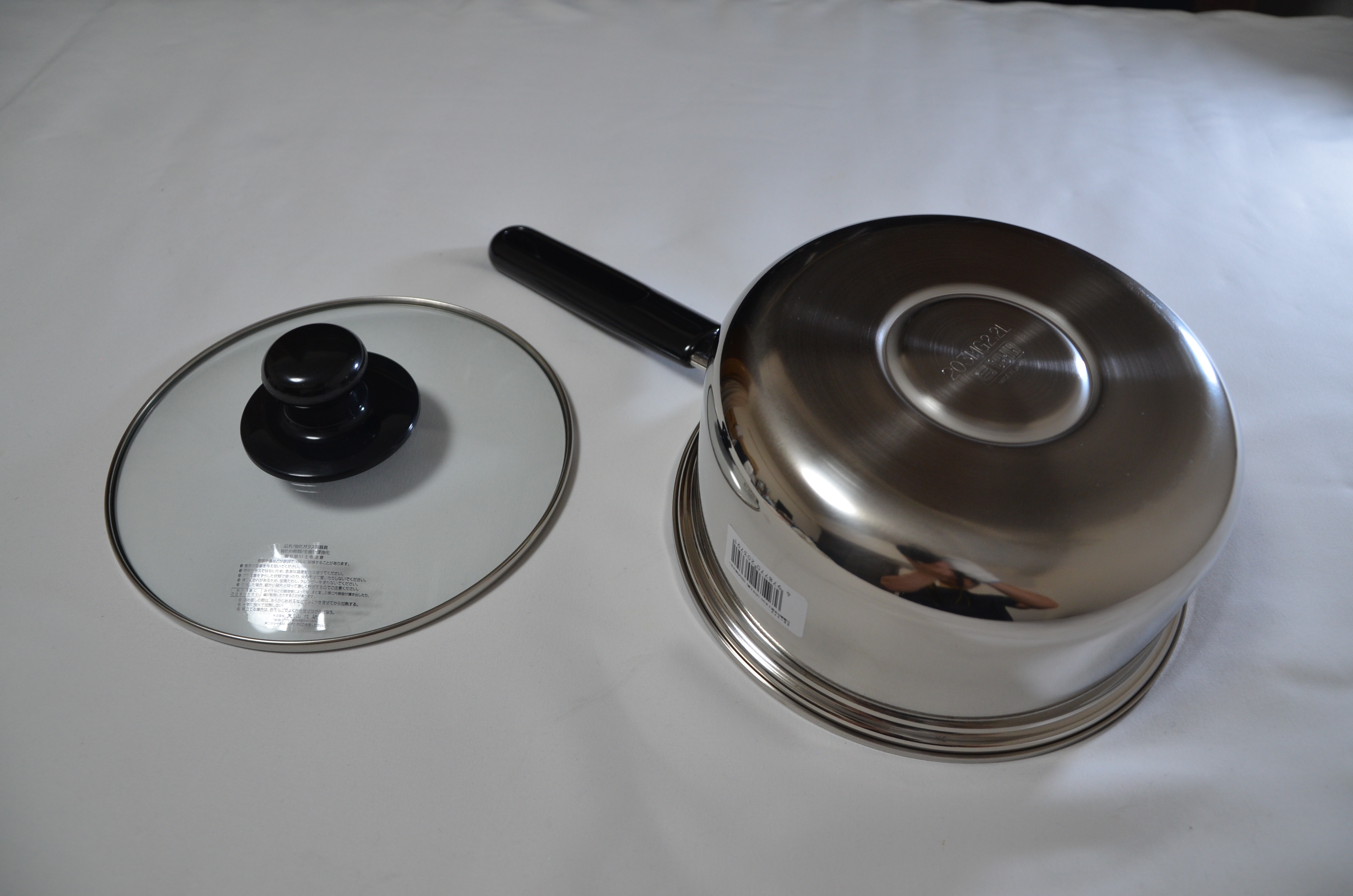 丸山技研 三層鍋 両手鍋 22cm (ガラス鍋) 内面ミラー SB-384 thumbnail 7