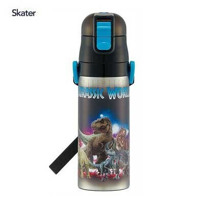スケーター（Skater） 超軽量ロック付ワンプッシュダイレクトステンレスボトル ジュラシック ワールド 23 スケーター SDC4