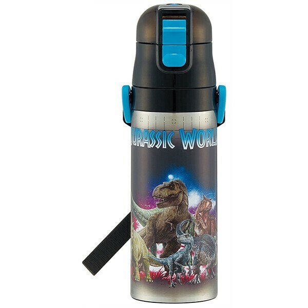 スケーター（Skater） 超軽量ロック付ワンプッシュダイレクトステンレスボトル ジュラシック ワールド 23 スケーター SDC4 thumbnail 2