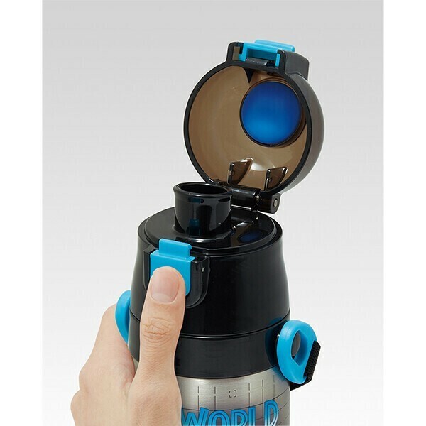 スケーター（Skater） 超軽量ロック付ワンプッシュダイレクトステンレスボトル ジュラシック ワールド 23 スケーター SDC4 thumbnail 3