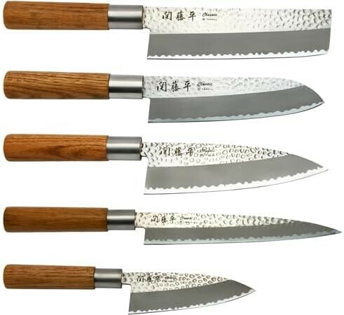 ヤクセル（YAXELL） 関藤平 CLassic 包丁5セット 菜切165 三徳165 刺身180 出刃165 小出刃120 ヤクセル 32072 thumbnail 2