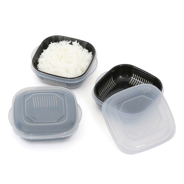 TableCraft（テーブルクラフト） ザル付き 保存容器 2個組 SN-102T 510-26 thumbnail 3